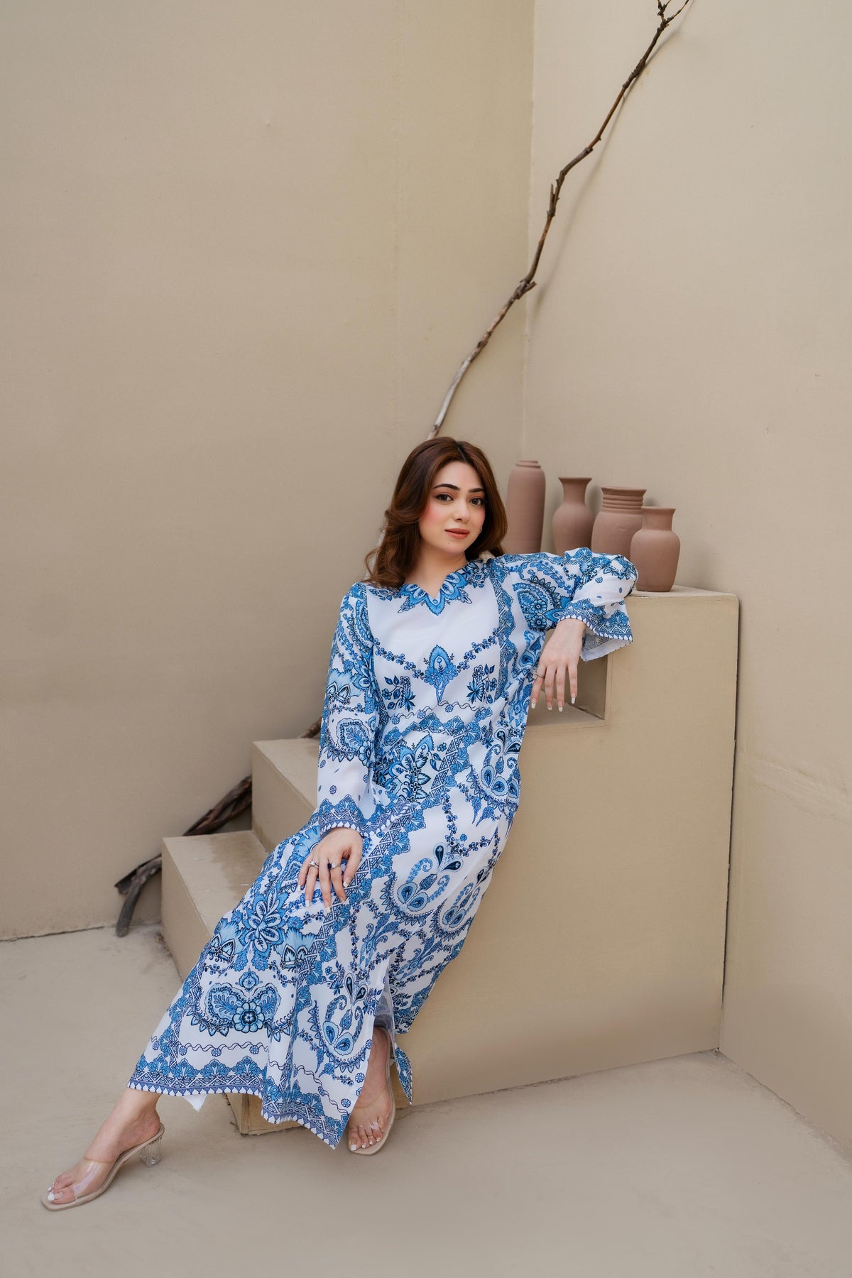 Mawra Kaftan-2pc