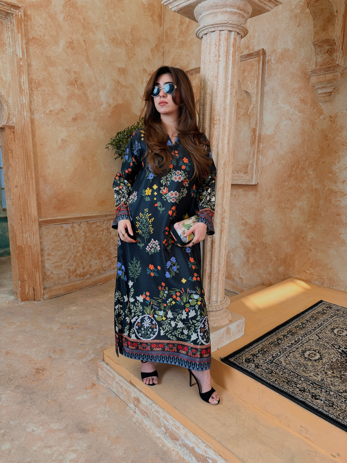 Safeena kaftan-2pc