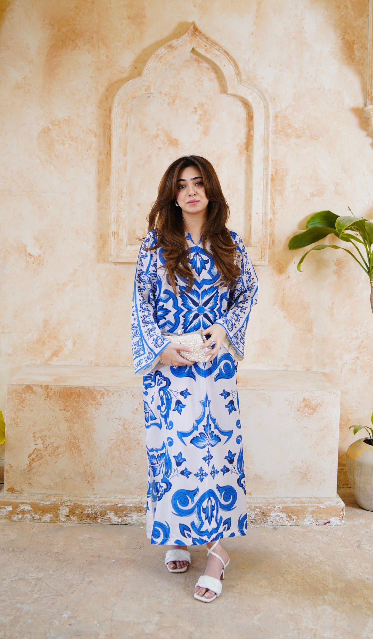 Sajal kaftan-2pc