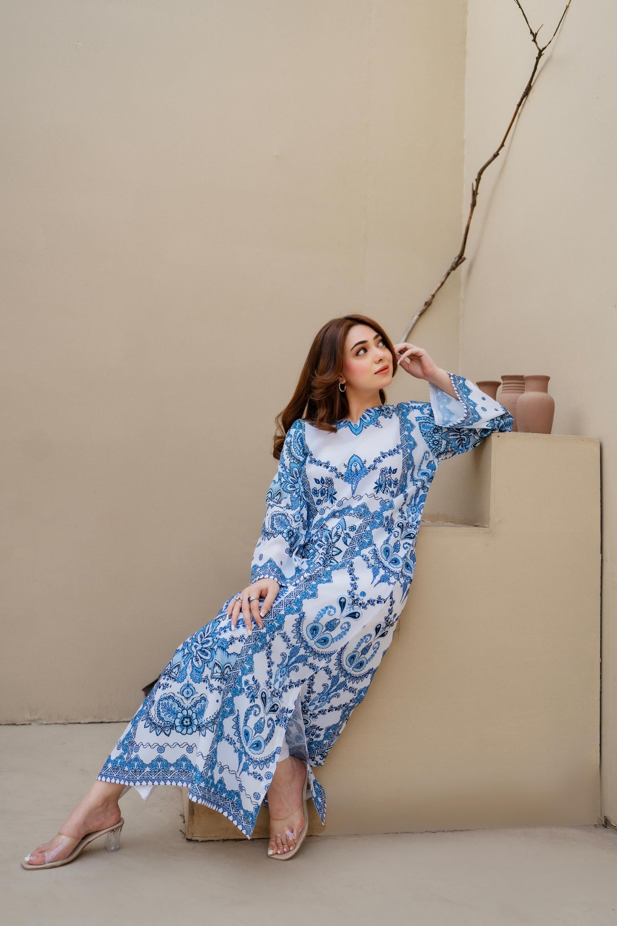 Mawra Kaftan-2pc