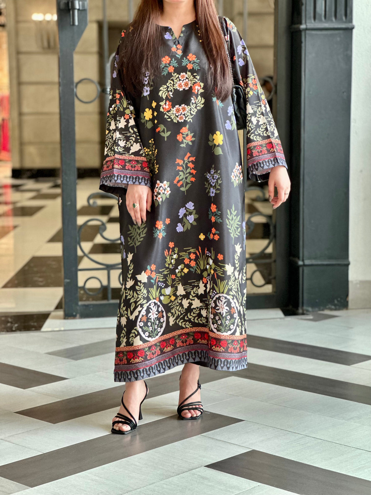 Safeena kaftan-2pc